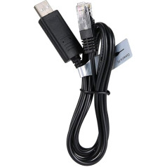 CC-USB-RS485-150U sakaru kabelis, PC sakaru kabelis, lādēšanas kontroliera piederums saziņai ar datoru un viedtālruni MPPT lādēšanas kontrolierim un PWM lādēšanas kontrolierim