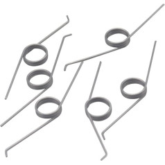 PUJIANA Torsionsfeder, 10 Teile/los Großhandel Mülltonne Einstellbar 0,7mm Edelstahl 150 Grad Torsionsfeder