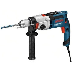 Bosch Professional triecienurbjmašīna GSB 21-2 RCT (urbšanas diametrs betonā: 13 - 22 mm, 1300 W, bezatslēgas skava: 13 mm, dziļuma ierobežotājs: 210 mm, papildu rokturis, futrālī).