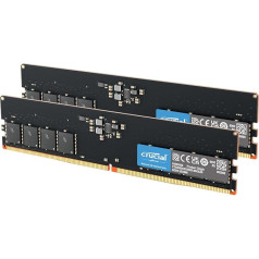 Crucial RAM 32 GB komplekts (2 x 16 GB) DDR5 4800 MHz CL40 galddatora atmiņa CT2K16G48C40U5