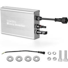 DEWIN Saules mikro invertors, invertors 700 W Solar Grid Tie Inverter IP65 ūdensizturīgs PV invertors barošanas invertors saules paneļu balkona elektrostacijai