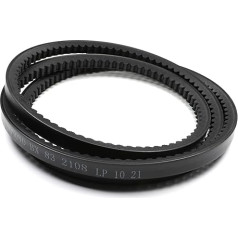 Othmro 1 gab Triangle Belt Industrial Belt BX83 Drive Belt Inner Circumference 83 Industrial Current Rubber Drive Belt rezerves josta virpām galda zāģi lentzāģi lentzāģi Black