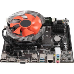 Материнская плата B75 LGA 1155 Gaming, 8G DDR3 материнская плата CPU Combo с вентилятором, набор процессоров I5 3470, PCI E X16, USB3.0, M.2 NVME, SATA, Micro ATX материнская плат