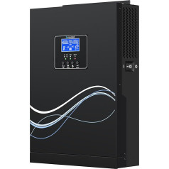 NOVOPAL 2,5 kW hibrīda invertors 24 V tīkla neatkarīgs tīrs sinusoidāls invertors 220 V/230 V maiņstrāvas ar 80 A MPPT saules uzlādes kontrolieri Maks. PV ieejas jauda 450 V