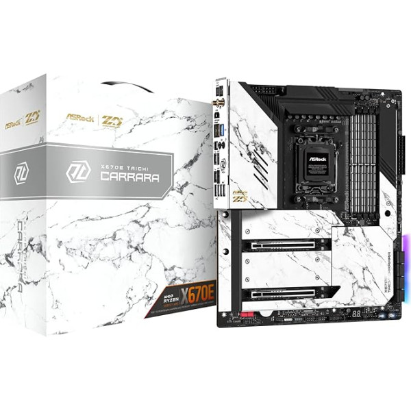 Asrock X670E Taichi Carrara AMD X670 Socket AM5 Extended ATX