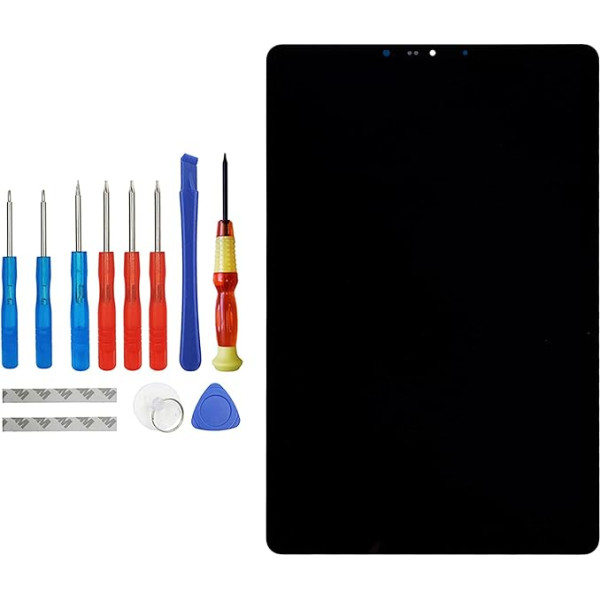 Vvsialeek Rezerves AMOLED displejs saderīgs ar Samsung Galaxy Tab S4 10.5 SM-T830 SM-T835 LCD Touch Screen Black Frame ar instrumentu komplektu