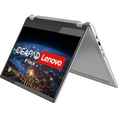 Lenovo Chromebook IdeaPad 3i Flex Convertible | 15,6 collu Full HD skārienjūtīgais displejs | Intel Pentium Silver N6000 | 8 GB RAM | 128 GB SSD | Intel Graphics | Chrome OS | QWERTZ | Grey | 3 mēnešu Premium Care