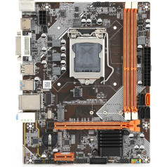 Galda datoru pamatplate, M-ATX B75 M.2 pamatplate, LGA 1155 DDR3 DDR3 datoru pamatplate Intel B75, 3 x SATA2.0 interfeiss, atbalsta VGA + HDMI + DVI duālo izeju