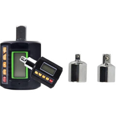 Digitaler Drehmomentadapter Elektronischer Drehmomentschlüssel, 1/2 Zoll, 2-200 Nm, verstellbar, professioneller digitaler Drehmomentschlüssel, Fahrrad-Auto-Reparatur-Werkzeug Ideal für Autos, Motorrä