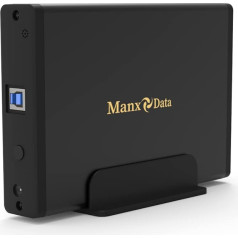 Manxdata 2TB ārējais cietais disks USB 3.0, saderīgs ar Xbox One/PS4/Windows PC/Mac