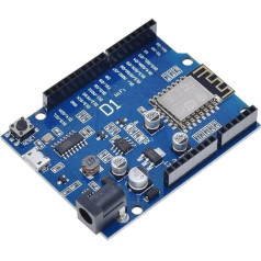 ElectroWorldFR WeMos D1 WiFi uz ESP8266 bāzes, izstrādes plates atbalsts OTA Arduino saderīgs