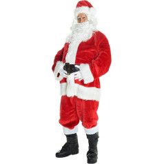 Morph Santa Claus kostīms, vīriešu Ziemassvētku vecīša kostīms, vīriešu Ziemassvētku vecīša kostīms, vīriešu pilnīgs Ziemassvētku vecīša kostīms, vīriešu Ziemassvētku vecīša kostīms