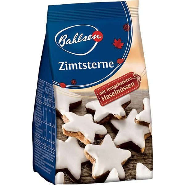 Bahlsen Cinnamon Stars, iepakojumā pa 1 (1 x 756 g)