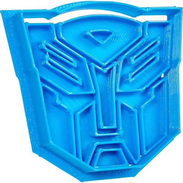 Cuticuter Transformers Autobots cepumu izgriezējs, plastmasas, zils, 8 x 7 x 1,5 cm