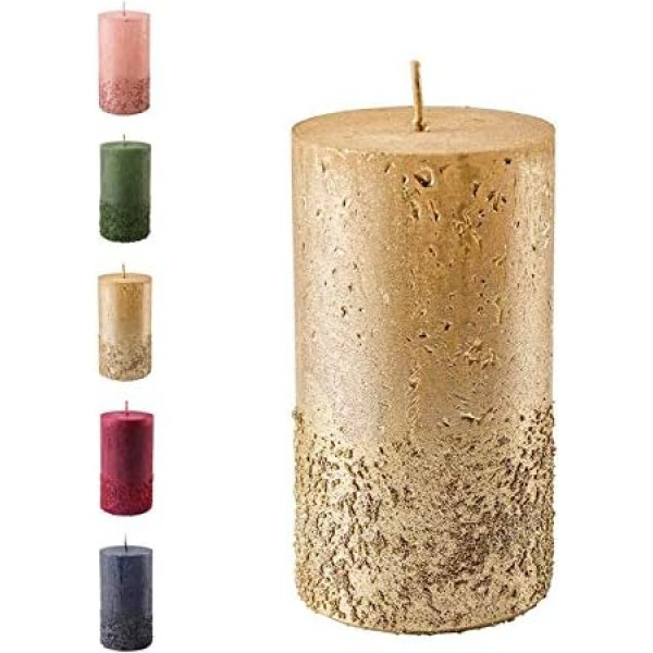 Skaistas un modernas Adventes sveces - 2 sveces - Rustic Finish - Sveces / Pillar Candles - Ziemassvētki / Ziemassvētku vainags / Adventes vainags