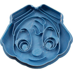 Cuticuter Paw Patrol Skye Cookie Cutter, zils, 8 x 7 x 1,5 cm