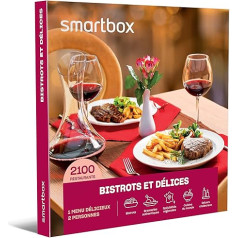 SMARTBOX - dāvanu komplekts vīriešiem, sievietēm vai pāriem - oriģināla dāvanu ideja: Maltītes diviem labākajās alus darītavās