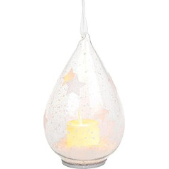 Shudehill Giftware Xmas Candle Teardrop Starts rotājums