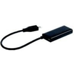 Переходник mhl(m)->hdmi(f)+ usb micro(bf)(11 pin) 16 см