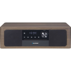 All-in-one mikrofons bluetooth, hdmi arc, optiskā ieeja cd/mp3/usb/aux pulkstenis/ modinātājs