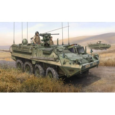 Plastikāta modelis stryker vadības transportlīdzeklis m1130 1/35