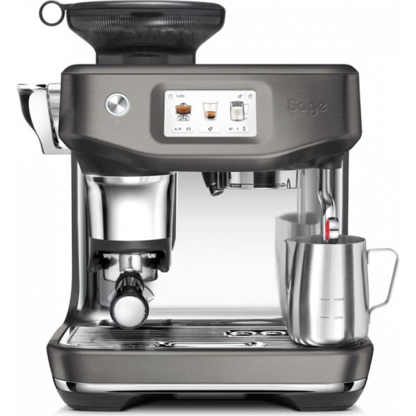 Espresso automāts ses881bst melns nerūsējošais tērauds