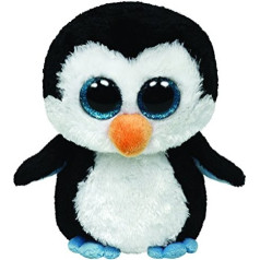 Ty beanie boos waddles talismans - pingvīns, 15 cm