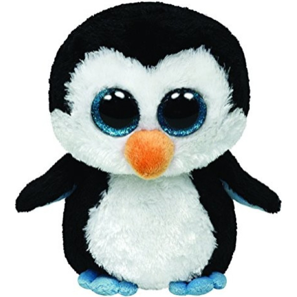 Ty beanie boos waddles talismans - pingvīns, 15 cm