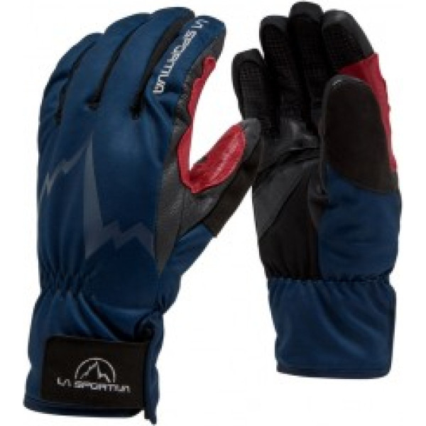 Cimdi SKI TOURING Gloves S Storm Blue/Red