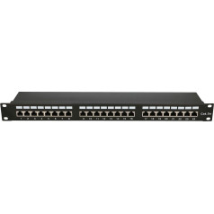 Patchpanel 24 porti cat5e ftp v2