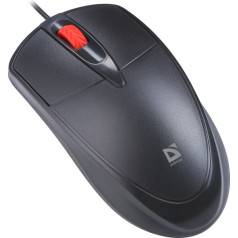 Проводная мышь silent click icon mb-057 1000 dpi черный