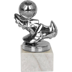 Futbola statuete / 10 cm / sudrabs