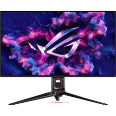 Monitors 31,5 collu pg32ucdm qd-oled 4k 240hz 0,03ms dp hdmix2 usb-c usbx3 augstuma regulēšana h:0-80mm