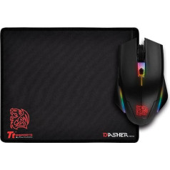 Мышь + коврик для мыши tt esports talon elite rgb gaming gear combo