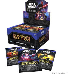 Spēle star wars: unlimited - shadows of the galaxy - booster box