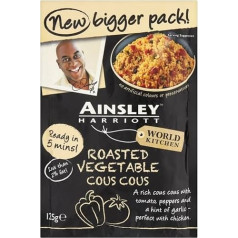 Ainsley Harriott grauzdētu dārzeņu kuskuss (125g) - 6 gabalu iepakojums