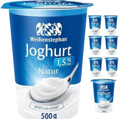 Weihenstephan Jogurts 1,5% 500 g x 8 gab.