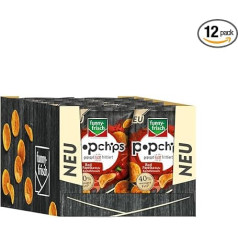 funny-frisch Popchips Red Pepper Style, Pack of 12 (12 x 80 g)