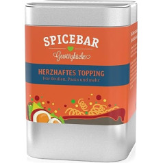 Spicebar Sirsnīgs piedevu maisījums Organic - 70 g - sirsnīgs garšvielu maisījums, kas ideāli piemērots makaroniem, dārzeņiem, buljoniem un citiem ēdieniem - īsts universāls papildinājums