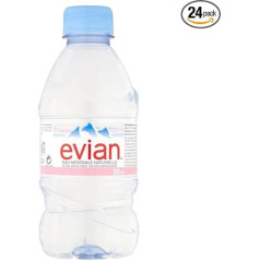 Evian minerālūdens, 24 x 330 ml