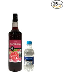 Gilbert & Limonādes sīrups: Gilbert aveņu sīrups 1L - Gilbert Limonāde (24 x 33 cl)