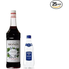 Sirop & Limonāde: Sirop - Cassis 1L - Limonāde Lorina (24 x 42cl)