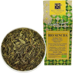 All Orient Organic Sencha | 100 g | Zaļā tēja vaļējā | China Sencha Superior | Zhejiang Province | Zaļās tējas maisījums | Dabīga | Bez aromatizētājiem