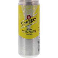 Schweppes Tonic Water 24 x 0,33 litru kanna