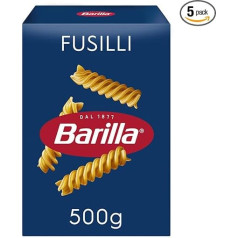 5x Pasta Barilla Fusilli Nr. 98 itāļu makaroni 500 g iepakojumā