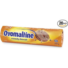 Ovomaltīna kraukšķīgie cepumi, 20 iepakojums (20 x 250 g)