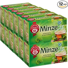 Teekanne Mint 50 maisiņi, 12 paciņas (12 x 113 g)