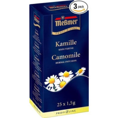 Meßmer ProfiLine Kumelīte 25 x 1,5 g Iepakojums 3 x 38 g