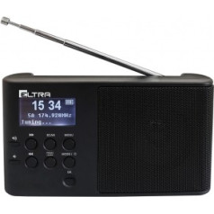 Ula dab+ radio melns