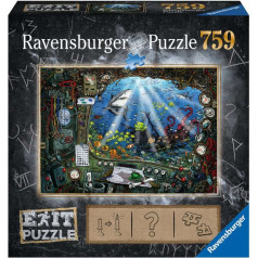 Iziet puzzle 759 gabali zemūdenē